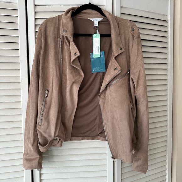 NWT market and spruce moto jacket - Picture 1 of 5